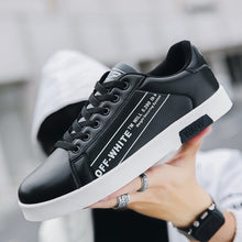 Load image into Gallery viewer, Men's Casual Skateboarding Shoes White Shoes Outdoors Leisure Sneakers Breathable Walking Shoes Flat Shoes Chaussure Homme
