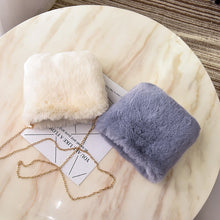 Load image into Gallery viewer, Faux Fur Crossbody Bags for Women Autumn Winter Plush Purses and Handbags Female Phone Shoulder Bag Girls Wallet