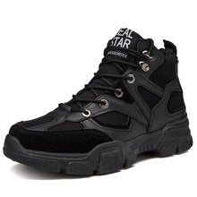 Load image into Gallery viewer, UPUPER Fashion Men Military Boots Outdoor Warm Snow Boots Anti-skid Winter Sneakers Men Shoes Safety Shoes Zapatos De Hombre