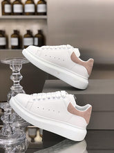 Load image into Gallery viewer, BELLECOM 2019Women's Small White mcqueen shoes Breathable Muffin Thick-soled Lace zapatos de mujer sapato feminino sneakers
