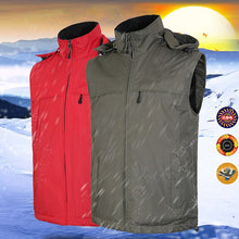 Load image into Gallery viewer, Advertising Vest Outdoor Sports Casual Waterproof Fleece Vest Coat Men And Women Work Clothes Customizable Do Logo