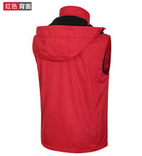 Load image into Gallery viewer, Advertising Vest Outdoor Sports Casual Waterproof Fleece Vest Coat Men And Women Work Clothes Customizable Do Logo