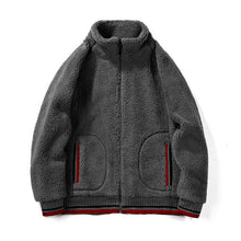 Load image into Gallery viewer, 2019 Men Fleece Jackets Patchwork Jackets Men Autumn Winter Motorcycle Jackets Male Jackets Thermal Coats Fleece Sportswear XXL
