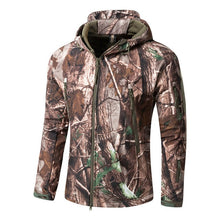 Load image into Gallery viewer, Dropshipping Outdoor Tactical Military Softshell Fleece Jacket Men's Waterproof Hunting and Hiking Jacket Warm Hooded Army Coat